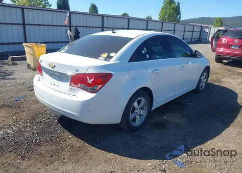 2012 Chevrolet Cruze Lt из США, поврежденный, VIN 1G1PE5SC3C7345032
